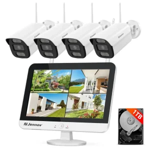 Jennov 5MP Security Camera System